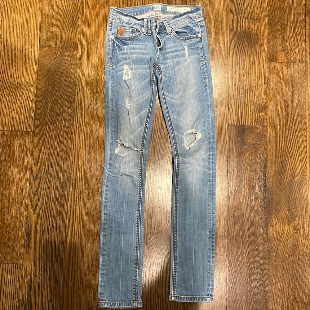Flying Monkey distressed jeans sz 24